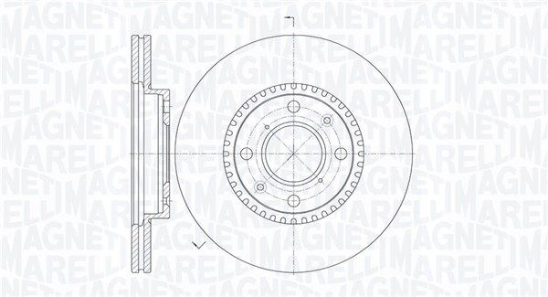 MAGNETI MARELLI Jarrulevy 361302040516